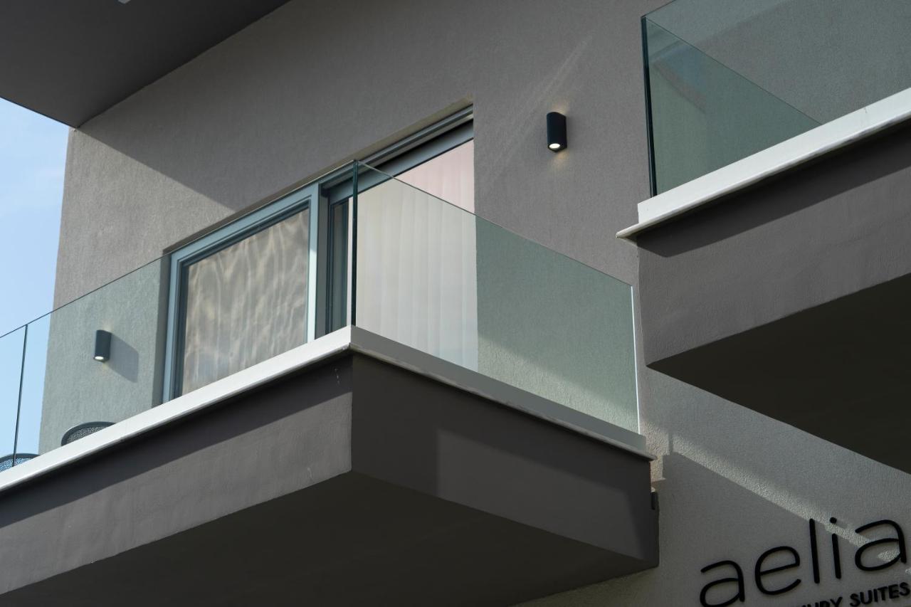 Aelia Seaside Luxury Suites Nea Karvali Bagian luar foto